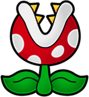 A Piranha Plant from Mario